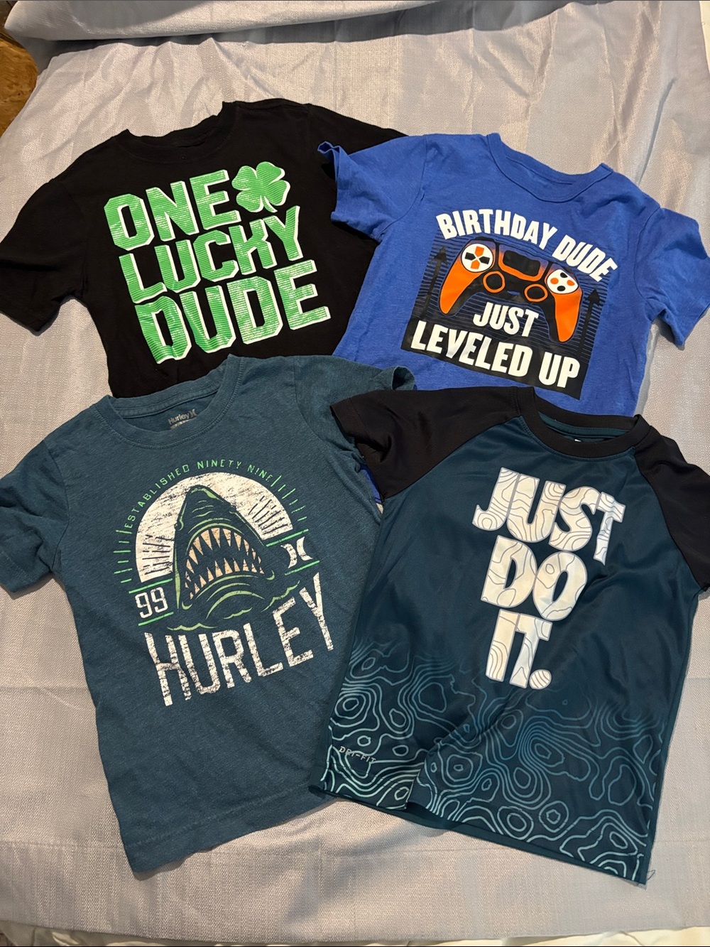 Lot of four boy’s shirts